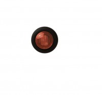 Lampa obrysowa LED12/24V czerwona wpuszczana