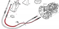 Linka zmiany biegw L-2500 Iveco Eurocargo