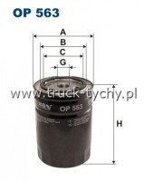 Filtr oleju Fiat Ford Renault Trucks