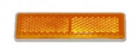 Szko odblaskowe pomaraczowe naklejane 69x19mm