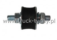 Poduszka metalowo-gumowa m8x2 d-30 h-20mm