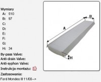 WKAD FILTRA POWIETRZA KABINOWY FORD MONDEOm  