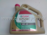 Olej 0W40 Castrol dege sport fully synthetic 4L