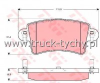 KLOCKI HAMULCOWE RENAULT MASTER TY TRW