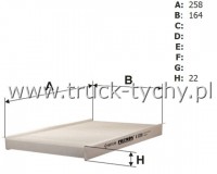 FILTR KABINOWY FIAT ALBEA 1.2-1.6 16V 3/02- 