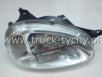 REFLEKTOR OPEL CORSA PRAWY 93-01'H4 ST.ELEKTRYCZNE