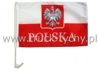 FLAGA SAMOCHODOWA POLSKA 