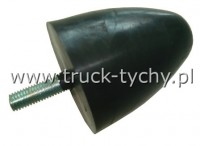 Odbojnik gumowy resora m12 75/90mm Strailis