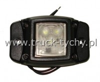 Lampa obrysowa 12/24V led biaa