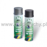Lakier do felg czarny poysk 500ml