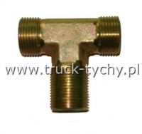 Trjnik metalowy 3 x M22 x 1,5 mm