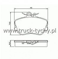 KLOCKI HAMULCOWE PRZD MERCEDES-BENZ C 93-00