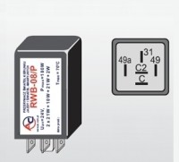 Przerywacz kierunkowskazw 24V  RWB-08P/24