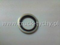 Uszczelka gumowa z podkadk d-22mm