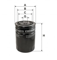 FILTR OLEJU ZETOR, JOHN DEERE