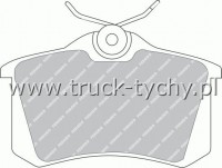 KLOCKI HAMULCOWE TY AUDI, PEUGEOT, RENAULT, SEAT