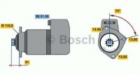 Rozrusznik 5,4 KW 11z LIEBHERR A902  1991-NO  