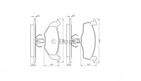 Klocki hamulcowe przd Seat, Vw