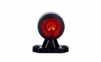 Lampa obrysowa 12/24V led biao-czerwona krtka 
