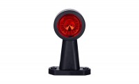 Lampa obrysowa 12/24V led biao-czerwona Horpol