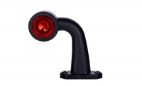 Lampa obrysowa 12/24V led biao-czerwona amana