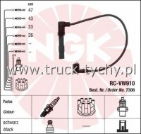 Przewody wysokiego napicia AUDI, SEAT, SKODA, VW