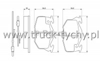 KLOCKI HAMULCOWE PRZD PEUGEOT/RENAULT