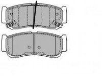 Klocki hamulcowe ty HYUNDAI SANTA FE 58302-2BA20