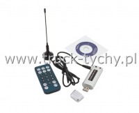 MINI TUNER NAZIEMNEJ TELEWIZJI CYFROWEJ DVB-T USB
