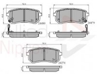 Klocki hamulcowe ty Kia Picanto  5830207A10 