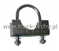 Obejma rury wydechowej d-54mm