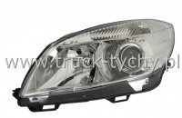 Reflektor Skoda Fabia II, Roomster lewy