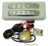 WIATA DO JAZDY DZIENNEJ 12/24V 5 LED SKONE