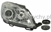Reflektor Skoda Fabia II, Roomster prawy