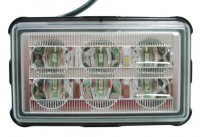 LAMPA BYSKOWA 12/24V 125x78x35mm 6 LED