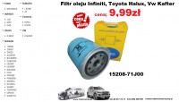 Filtr oleju Infiniti, Toyota Halux, Vw Kafter