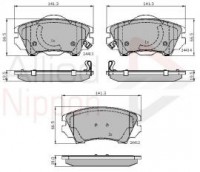 KLOCKI HAMULCOWE PRZD OPEL INSIGNIA, CASCADA