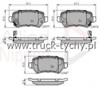 KLOCKI HAMULCOWE TY OPEL ASTRA, COMBO, CORSA