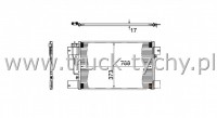 CHODNICA KLIMATYZACJI SCANIA P/G/R/T 09.04- 