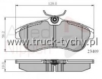 KLOCKI HAMULCOWE PRZD CITROEN C3 2002>