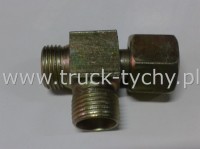 Trjnik metalowy 2 x M12 x 1,5 mm + nakrtka M12