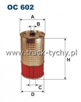 FILTR OLEJU SSANGYONG, MERCEDES W201, W124