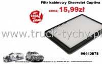 Filtr kabinowy Chevrolet Captiva, Opel Antra 