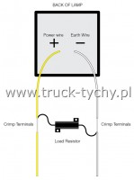 Opornik lampy led 24V