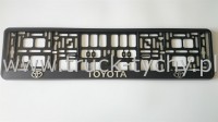 Ramka tablicy rejestracyjnej 3D Toyota