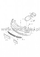 ZDERZAK PRZEDNI VW NEW BEETLE (1C/9C/1Y) 06.05-05.