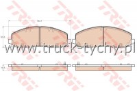 KLOCKI HAMULCOWE PRZD FIAT FREEMONT 2011>