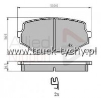 KLOCKI HAMULCOWE PRZD SUZUKI GRAND VITARA