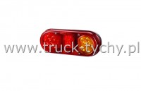 Lampa zespolona 3-segmentowa 12/24V led prawa