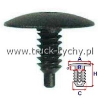 SPINKA TAPICERKI fi 6,5 mm